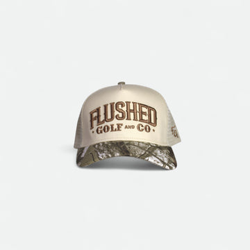 Flushed Golf and Co Golf Hat - Camo Brim