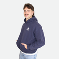Navy hoodie with 'Normalize Bogeys' text on the back