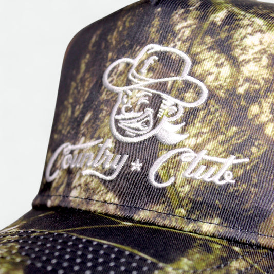 Camo Country Club Golf Hat
