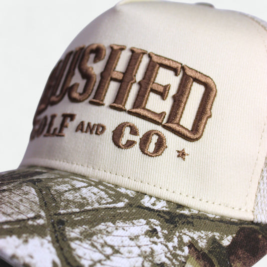 Flushed Golf and Co Golf Hat - Camo Brim
