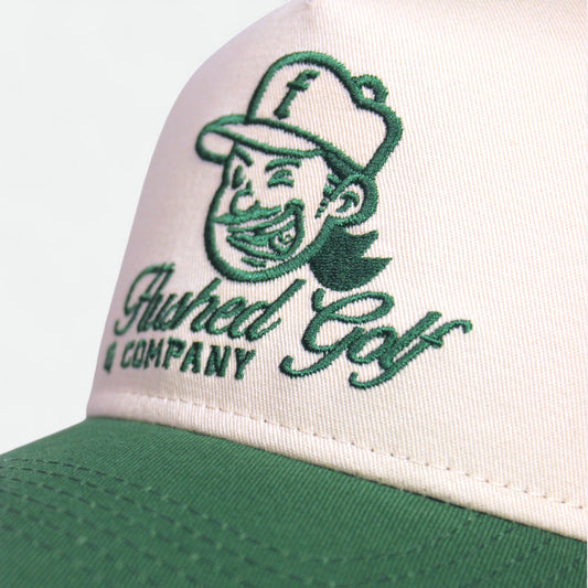 Classic Two-Tone Golf Hat - Green