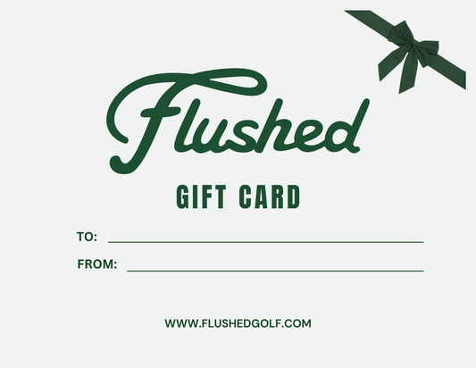 Flushed Golf gift card