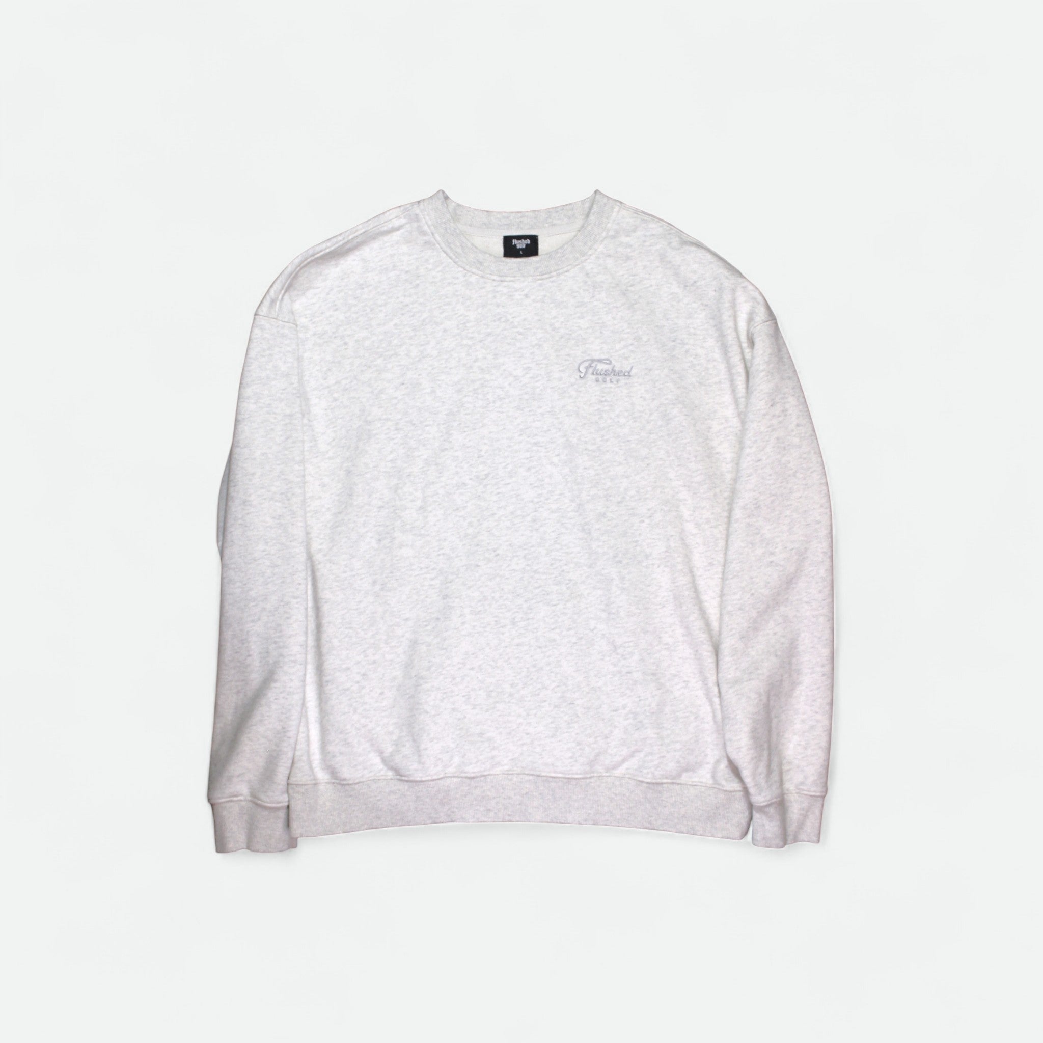 Heather Grey Golf Crewneck